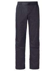 Spodnie damskie Drop Pants II. Czarne spodnie materiałowe damskie Vaude, bez wzorów, z materiału. Za 434.10 zł.