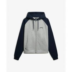 Bluza damska z kapturem Superdry Essential Logo OSZ Raglan ZH. Niebieskie bluzy z kapturem damskie Superdry. Za 326.95 zł.