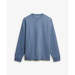 Bluza damska Superdry Studios. Niebieskie bluzy bez kaptura damskie Superdry. Za 284.00 zł.