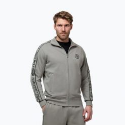 Bluza męska Pitbull Nexus Track Jacket. Szare bluzy bez kaptura męskie PITBULL, m, z materiału. Za 279.99 zł.