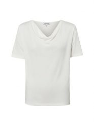 More & More Koszulka Kobiety biały, 40. Białe t-shirty damskie MORE & MORE, bez wzorów, z wiskozy, bez kołnierzyka. Za 89.95 zł.
