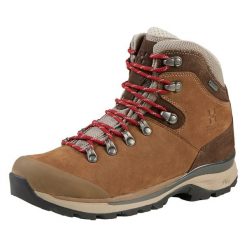 Sznurówki Haglöfs. Czerwone obuwie trekkingowe damskie Haglöfs. Za 80.60 zł.