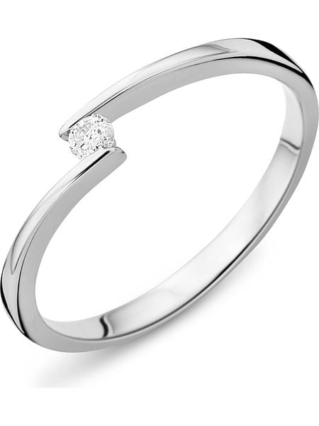 Revoni Złoty pierścionek z diamentem rozmiar: 50. Szare pierścionki damskie Revoni, z diamentem, złote. Za 1,087.99 zł.