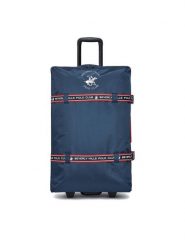 Beverly Hills Polo Club Walizka duża CEO-BHPC-WAL-001-L Granatowy. Niebieskie walizki Beverly Hills Polo Club, bez wzorów, z materiału, duże. Za 349.99 zł.