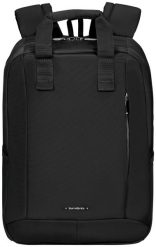 Plecak Samsonite Guardit Classy 14.1'' czarny. Czarne plecaki damskie Samsonite, bez wzorów, z materiału, biznesowe. Za 319.00 zł.