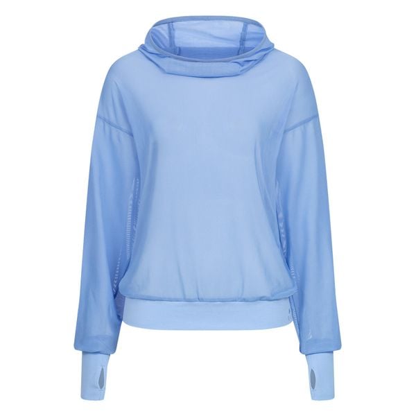 Kurtka dresowa z kapturem dla kobiet, antykomarowa ELT Ruby. Niebieskie kurtki damskie ELT, bez wzorów, z dresówki, z kapturem. Za 265.00 zł.