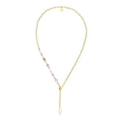 Purelei Purelei Łańcuch Y Aina Naszyjniki 1 ct Damski. Czerwone naszyjniki damskie Purelei, pozłacane. Za 87.19 zł.