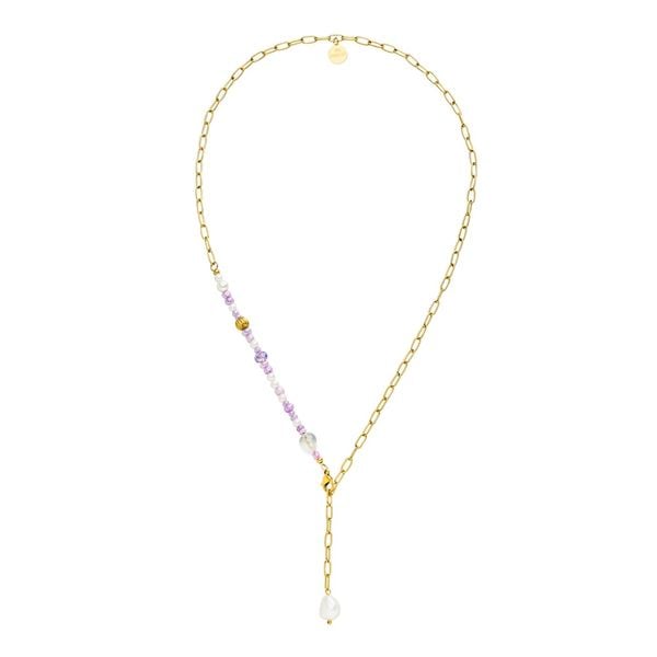 Purelei Purelei Łańcuch Y Aina Naszyjniki 1 ct Damski. Czerwone naszyjniki damskie Purelei, pozłacane. Za 87.19 zł.