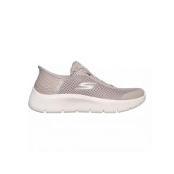 Damskie GO WALK FLEX GRAND ENTRY Slip-On Taupe. Brązowe trampki i tenisówki damskie Skechers, bez wzorów, z materiału. Za 299.00 zł.