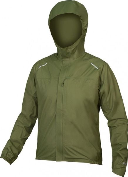 Kurtka wodoodporna Endura GV500. Zielone kurtki męskie ENDURA, m, bez wzorów, z dzianiny, bez kaptura. Za 436.99 zł.