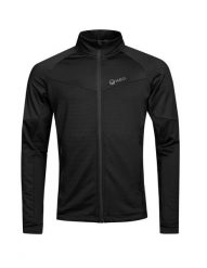 Bluza męska Halti HeatGrid. Czarne bluzy z kapturem męskie Halti, l, z elastanu. Za 499.99 zł.