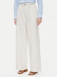 Pepe Jeans Spodnie materiałowe Herly PL211806 Beżowy Wide Leg. Brązowe jeansy damskie Pepe Jeans. Za 239.99 zł.