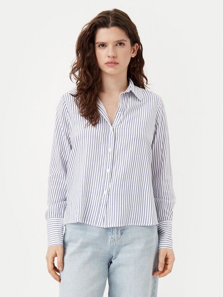 ONLY Koszula Berit 15320243 Niebieski Regular Fit. Niebieskie koszule damskie Only, xs, bez wzorów, z wiskozy, bez kołnierzyka, bez ramiączek. Za 89.99 zł.