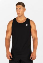 Colton Top bez rękawów - Czarny. Czarne szorty sportowe męskie GORILLA WEAR, s, z poliesteru, na fitness i siłownię. Za 172.00 zł.