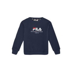 Dziecięca bluza z okrągłym dekoltem Fila Benna Regular Logo. Niebieskie bluzy i bluzki niemowlęce Fila, na jesień, bez wzorów, z materiału, bez ramiączek, bez kaptura. Za 179.50 zł.