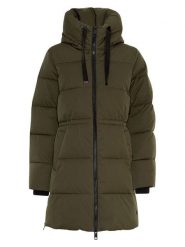 MOSS COPENHAGEN Płaszcz zimowy "Mola Pavinaria" w kolorze khaki rozmiar: XS/S. Zielone płaszcze damskie MOSS COPENHAGEN, na zimę, s, bez wzorów. Za 414.95 zł.
