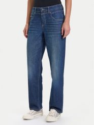Guess Jeans Jeansy W5BA3O D0026 Niebieski Boyfriend Fit. Niebieskie jeansy damskie Guess Jeans. Za 349.99 zł.