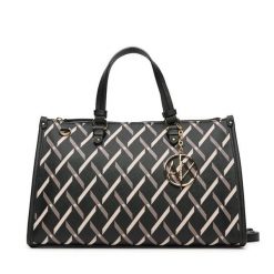 Torebka Armani Exchange. Czarne torebki klasyczne damskie Armani Exchange, bez wzorów, bez dodatków. Za 759.99 zł.
