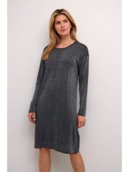 Cream Sukienka "Jolly" w kolorze szarym rozmiar: XL. Szare sukienki damskie Cream, na co dzień, xl, bez wzorów, bez kołnierzyka, bez ramiączek, midi, proste. Za 144.95 zł.