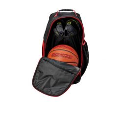 Sportowy Plecak Torba do koszykówki WILSON EVOLUTION Trening 40L WTB18419RD. Czarne plecaki męskie Wilson, bez wzorów. Za 273.99 zł.