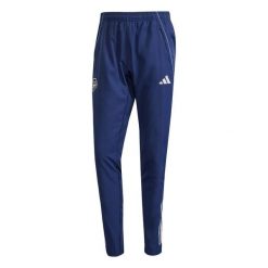 Spodnie dresowe Prematch Arsenal 2025/26. Niebieskie spodnie wizytowe męskie Adidas, z dresówki. Za 312.00 zł.