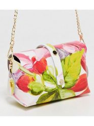 Victor & Hugo Paris Skórzana torebka w kolorze kremowo-różowo-zielonym - 16 x 10 x 9 cm rozmiar: onesize. Brązowe torebki klasyczne damskie Victor & Hugo Paris, bez wzorów, z materiału, bez dodatków. Za 206.31 zł.