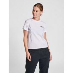 Koszulka court Hummel Hmllgc Kristy. Białe bluzki sportowe damskie HUMMEL, xs, z bawełny, bez kołnierzyka, bez ramiączek. Za 151.00 zł.