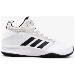 Adidas Ilation 2.0 buty męskie, biały, rozmiar 44 2/3. Białe buty sportowe na co dzień męskie Adidas, z gumy, bez zapięcia, do koszykówki. W wyprzedaży za 179.99 zł.