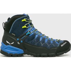 Salewa - Buty. Niebieskie buty trekkingowe męskie Salewa, z gore-texu, bez zapięcia, outdoorowe, gore-tex. W wyprzedaży za 749.90 zł.