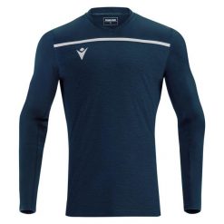 Koszulka treningowa Macron deneb. Niebieskie t-shirty sportowe męskie Macron, bez ramiączek, na fitness i siłownię. Za 191.00 zł.