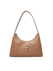 Furla Torebka Diamante Mini WB00863 AX0733 BG 4489S Brązowy. Brązowe torebki klasyczne damskie Furla, bez wzorów, ze skóry, bez dodatków. Za 1,179.00 zł.
