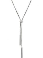 Liebeskind Naszyjnik - dł. 90 cm rozmiar: onesize. Szare naszyjniki damskie Liebeskind, ze stali. Za 144.24 zł.