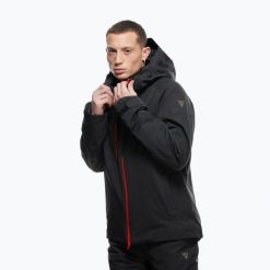 Kurtka narciarska męska Dainese Etra Aerosense Dry Core Ready. Czarne kurtki męskie Dainese, m, bez wzorów, z materiału, bez kaptura, narciarskie. Za 1,299.00 zł.