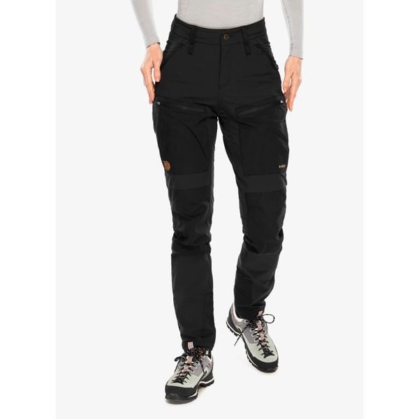 Spodnie trekkingowe damskie Fjallraven Keb Agile Trousers. Czarne spodnie dresowe damskie Fjällräven, na lato, bez wzorów. Za 890.99 zł.