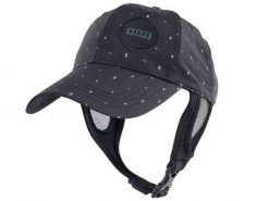 Czapka z daszkiem ION Surf Cap Black. Czarne czapki męskie ION, bez wzorów, z materiału. Za 129.00 zł.
