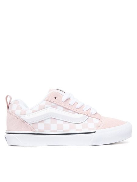 Vans Tenisówki Knu Skool VN000D2TGSF1 Różowy jasny. Czerwone buty sportowe dziewczęce Vans, bez wzorów, ze skóry, bez zapięcia. Za 339.99 zł.