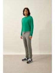 AUTHENTIC CASHMERE Kaszmirowe spodnie "Bichet" w kolorze szarym rozmiar: M. Szare spodnie materiałowe męskie AUTHENTIC CASHMERE, bez wzorów, z kaszmiru. Za 457.95 zł.