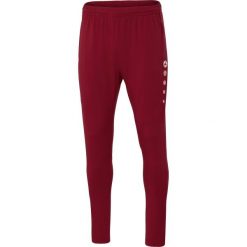 Spodnie Jako entraînement Premium. Czerwone spodnie materiałowe męskie Jako, bez wzorów, z dresówki, sportowe. Za 133.00 zł.