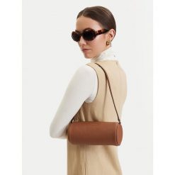 Torebka MICHAEL Michael Kors. Brązowe torebki klasyczne damskie MICHAEL Michael Kors, bez wzorów, bez dodatków. Za 529.99 zł.