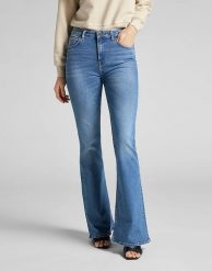 LEE BREESE DAMSKIE SPODNIE JEANSOWE JADED L32YROEU 112107768. Spodnie materiałowe damskie Lee, bez wzorów, z jeansu. Za 179.99 zł.