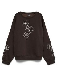 Vero Moda Bluza w kolorze brązowym rozmiar: S. Brązowe bluzy bez kaptura damskie Vero Moda, s, z bawełny. Za 144.95 zł.