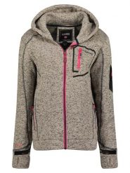 ANAPURNA Kurtka polarowa "Telectrana" w kolorze jasnoszarym rozmiar: S. Szare kurtki damskie ANAPURNA, s, bez wzorów, z polaru, bez kaptura. Za 139.54 zł.