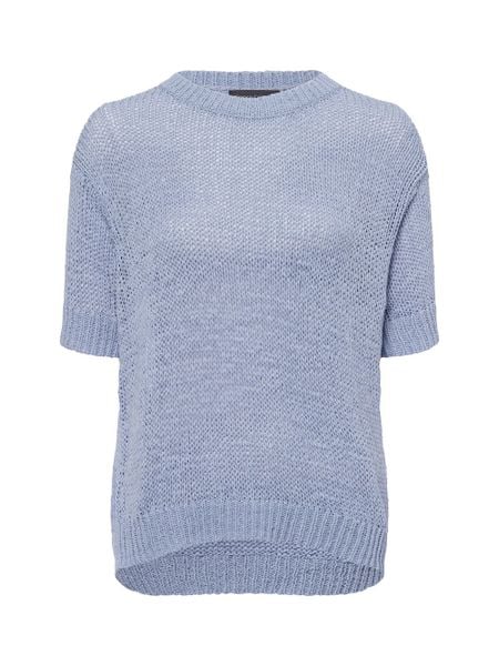 Franco Callegari Sweter z dzianiny Kobiety niebieski, XXL. Niebieskie swetry klasyczne damskie Franco Callegari, xxl, z dzianiny, bez kołnierzyka. Za 169.95 zł.