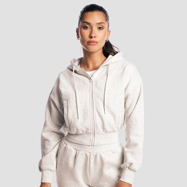 Bluza damska fitness z kapturem Base Cloud. Bluzy sportowe damskie GYMBEAM, m, z bawełny. Za 137.90 zł.