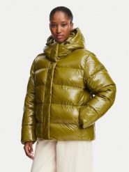 Napapijri Kurtka zimowa A-Glane NP0A4HZ5 Zielony ciemny Regular Fit. Zielone kurtki damskie Napapijri, na zimę, xs, bez wzorów, z syntetyku, bez kaptura. Za 1,319.00 zł.