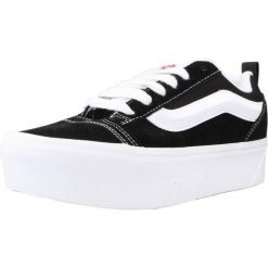 Tenisówki Vans Model Knu Stack Kolor Czarny. Czarne trampki i tenisówki damskie Vans, bez wzorów, z materiału. Za 623.00 zł.