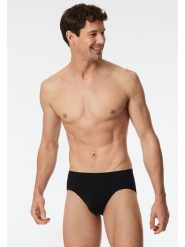 Schiesser Slipy w kolorze czarnym rozmiar: M. Czarne slipki męskie Schiesser, bez wzorów. Za 43.99 zł.