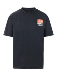 Protest PRTMalana t-shirt - Night Skyblue. Niebieskie t-shirty męskie Protest, xl, bez wzorów, bez kołnierzyka. Za 220.00 zł.