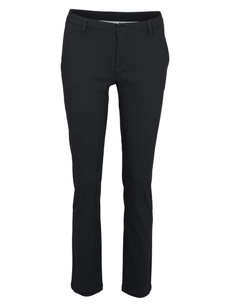 Heine Spodnie chino w kolorze czarnym rozmiar: 40. Czarne spodnie materiałowe damskie Heine, bez wzorów. Za 69.75 zł.