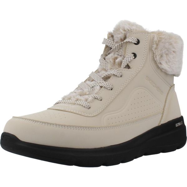 SKECHERS GLACIAL ULTRA MOUNTAIN MUS Biały. Białe obuwie trekkingowe damskie Skechers. Za 339.99 zł.
